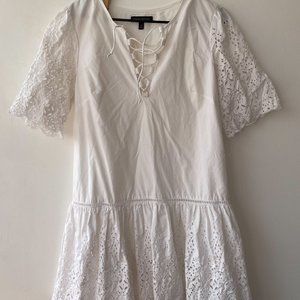 White Banana Republic Sundress